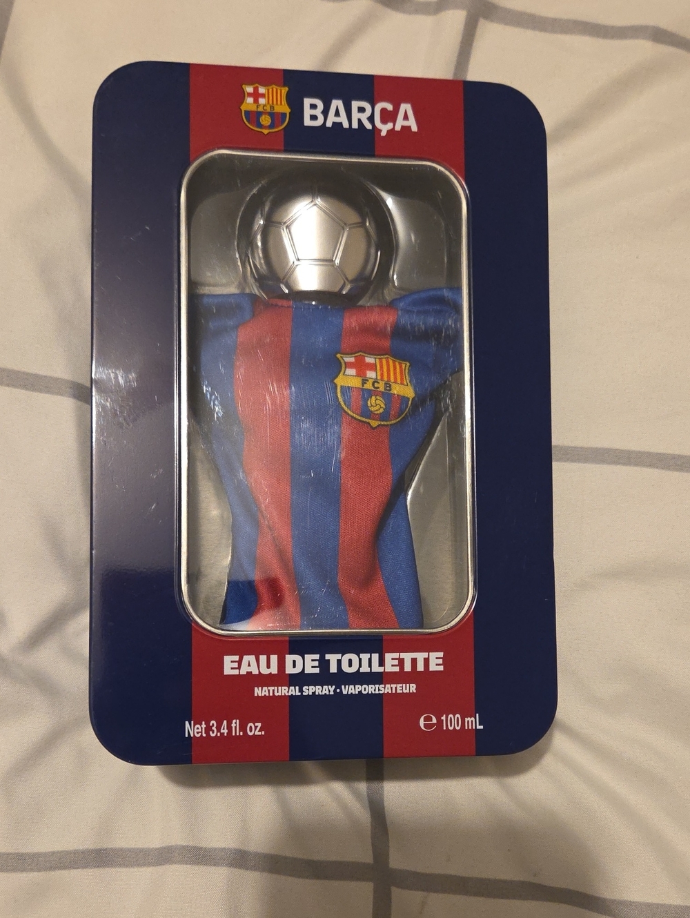 NEW FC Barcelona Eau de Toilette - Blue & Red